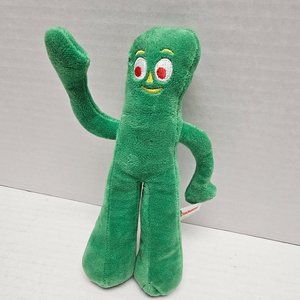 GUMBY Green Plush Stuffed Doll Gumby Prema Toy 9"